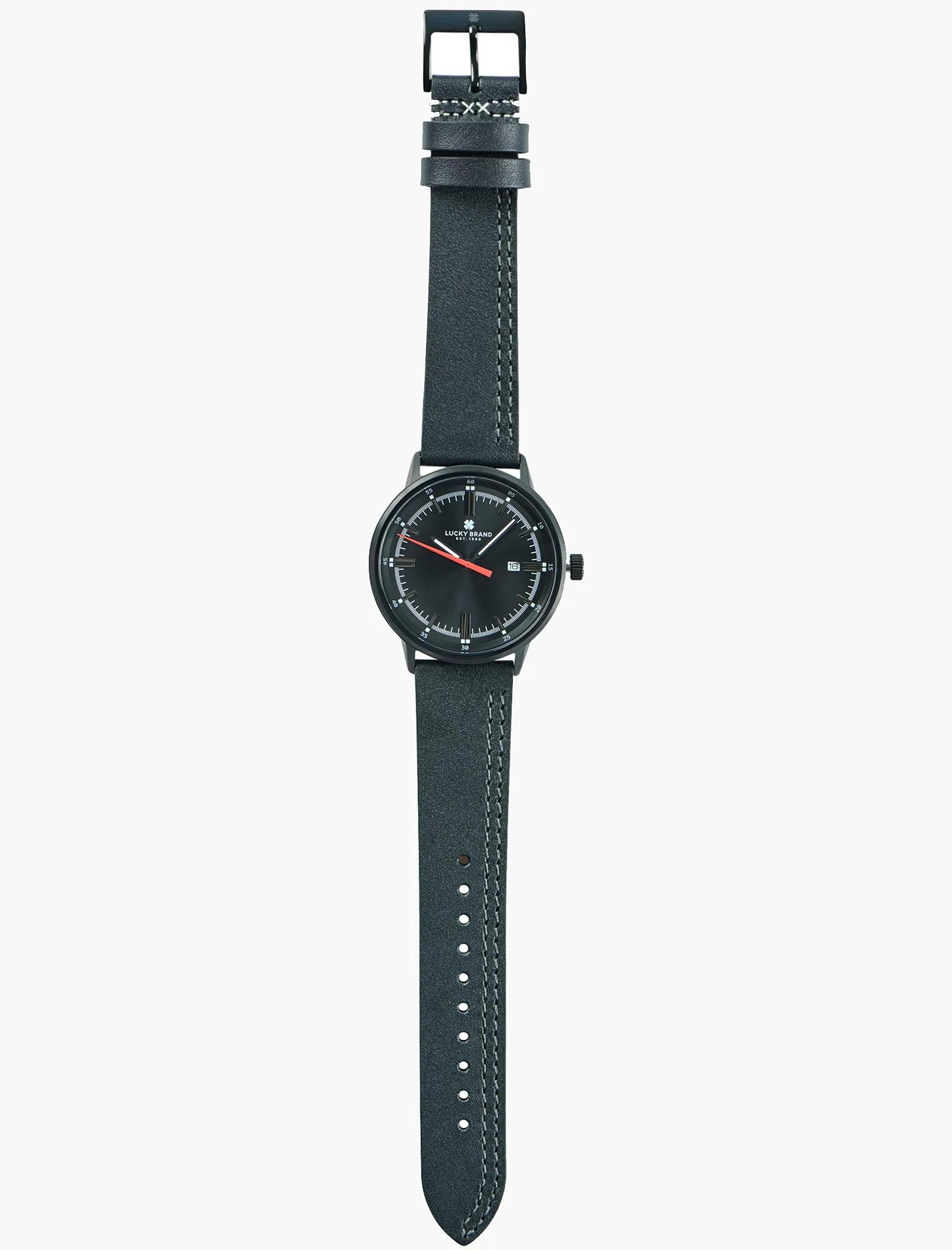 Fairfax Gray Leather Watch, image 5