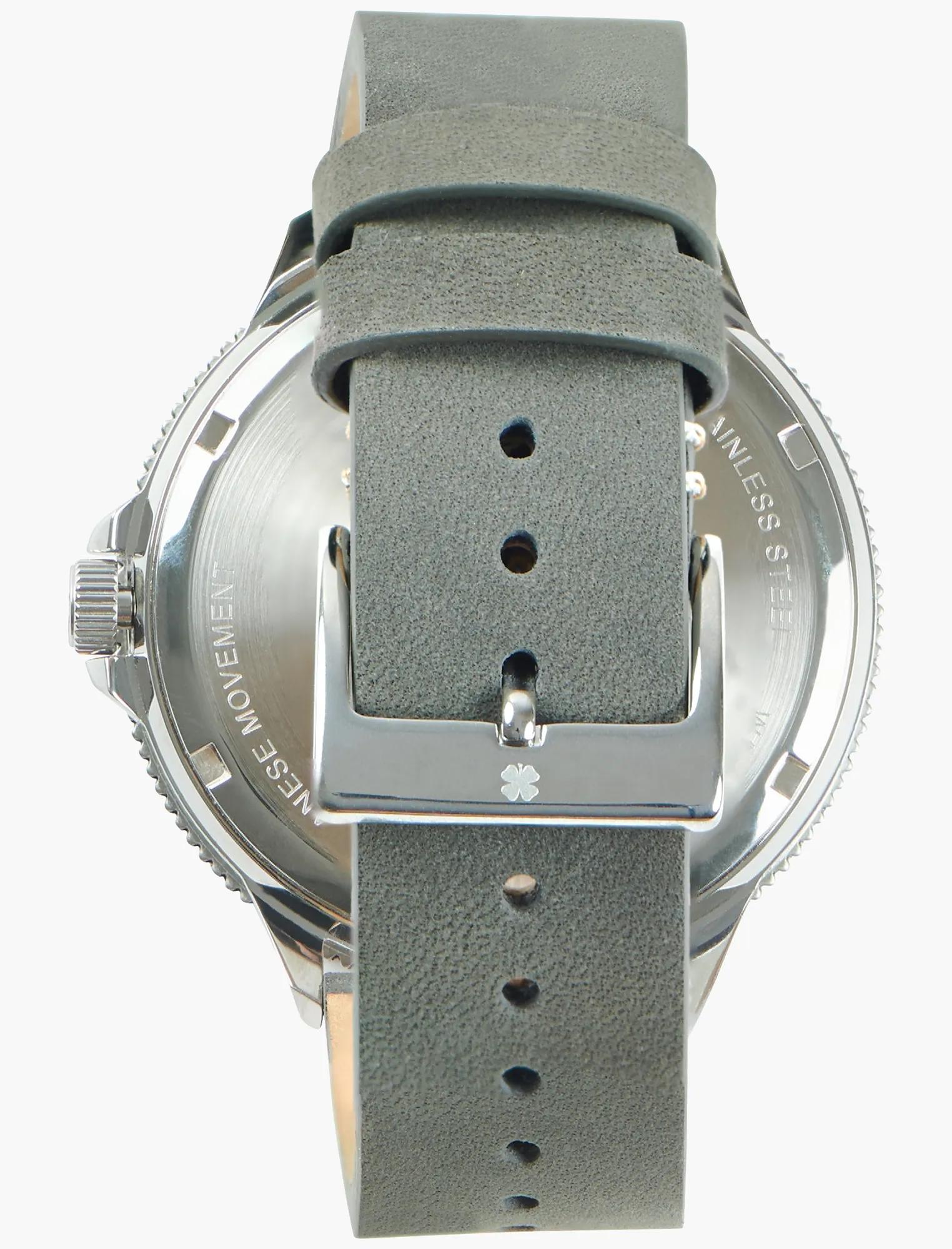 DILLON OLIVE SUEDE WATCH, 42mm, image 3
