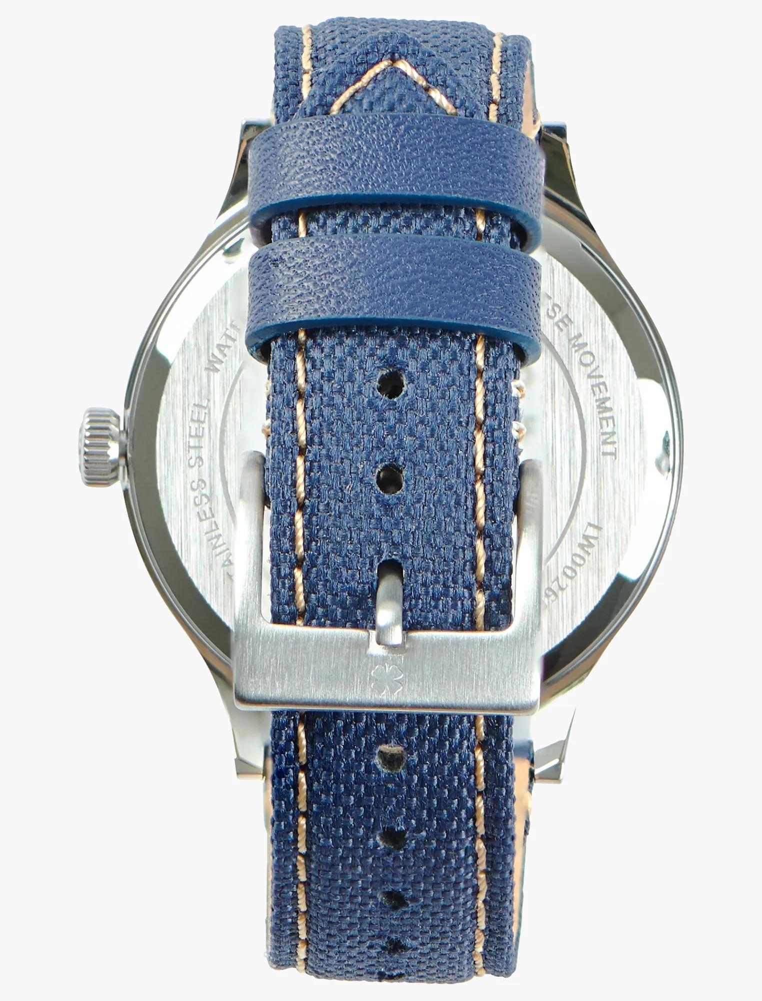 Jefferson Navy Fabric Watch, image 3