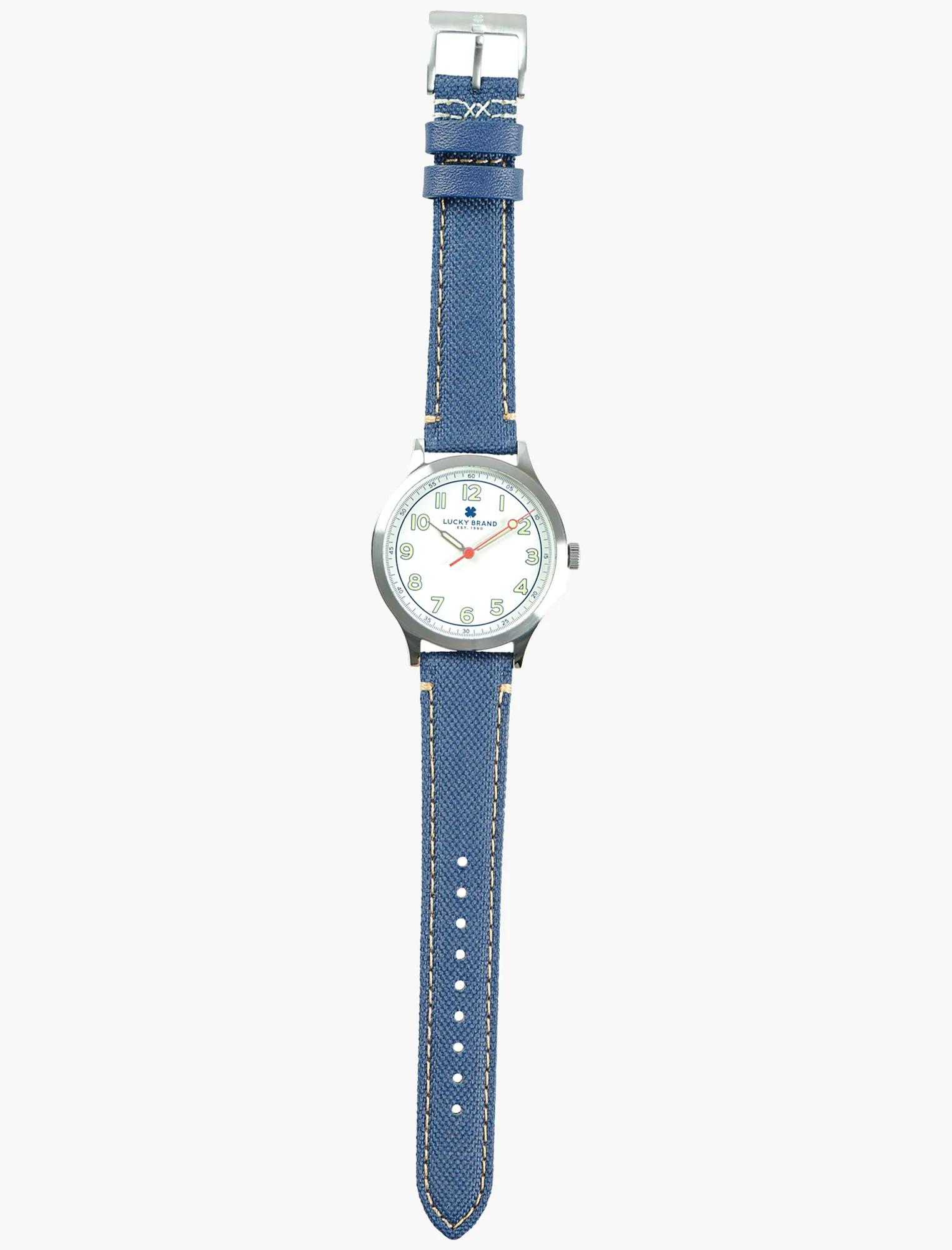 Jefferson Navy Fabric Watch, image 5