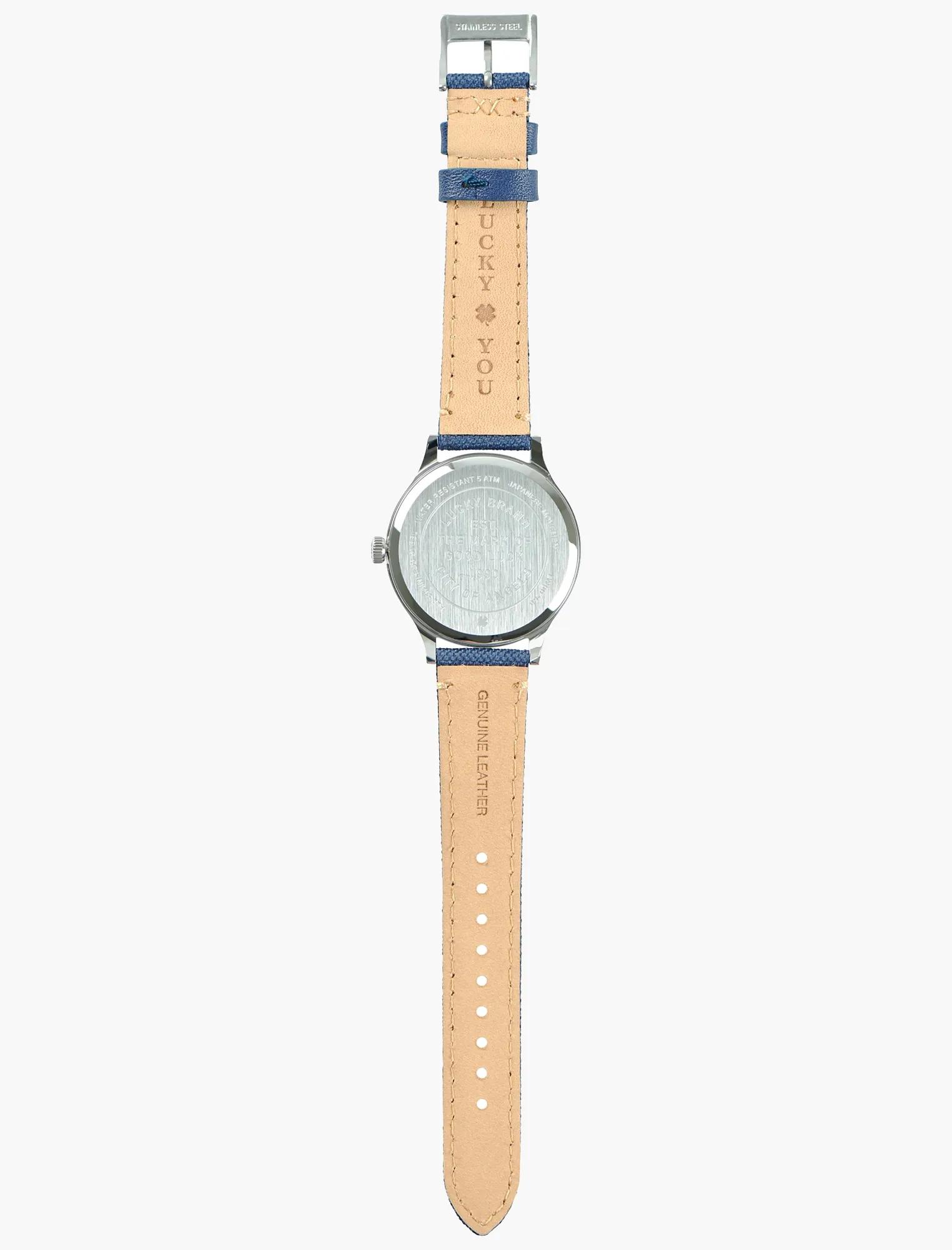 Jefferson Navy Fabric Watch, image 6