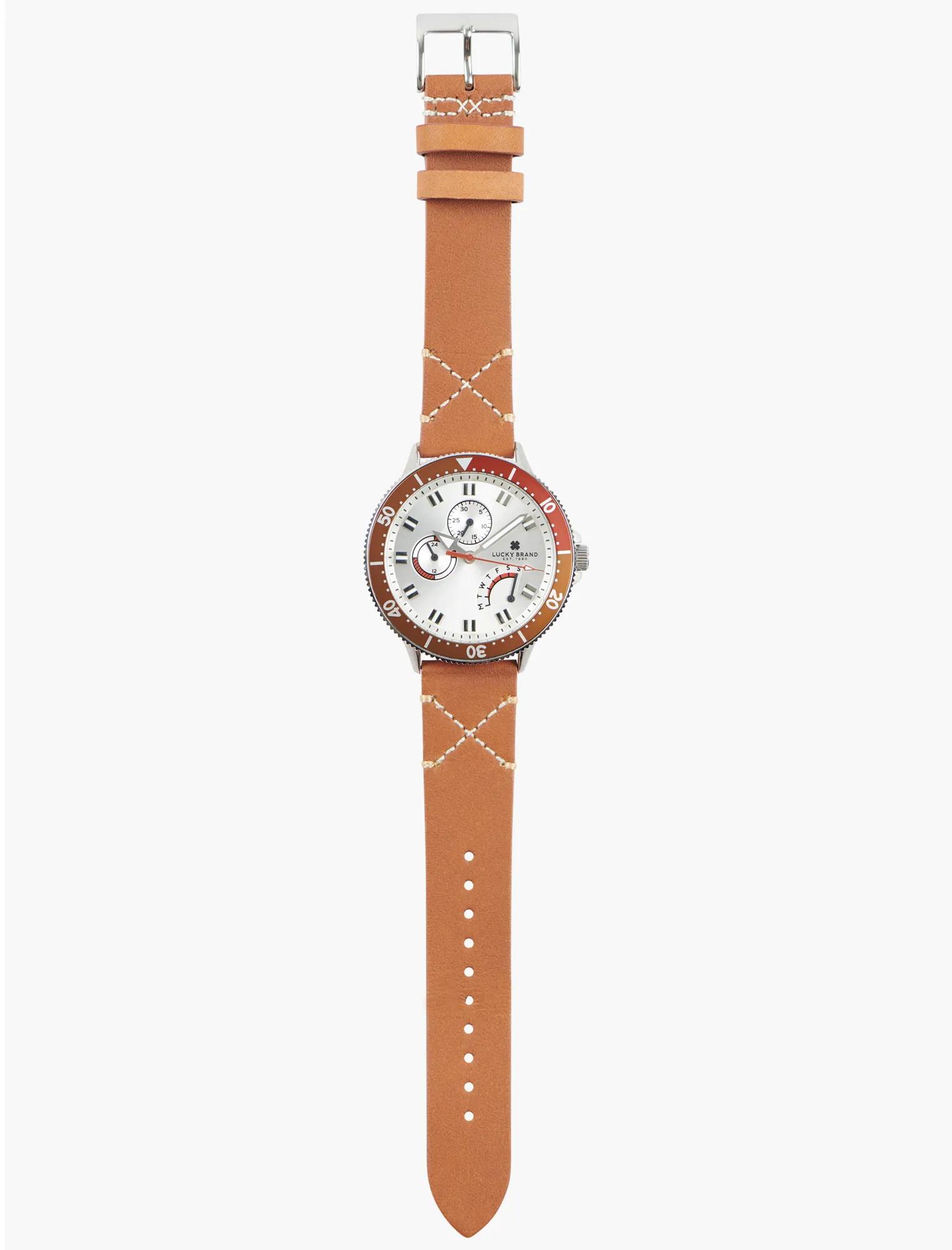 Dillon Multi SS White Dial Watch, image 3