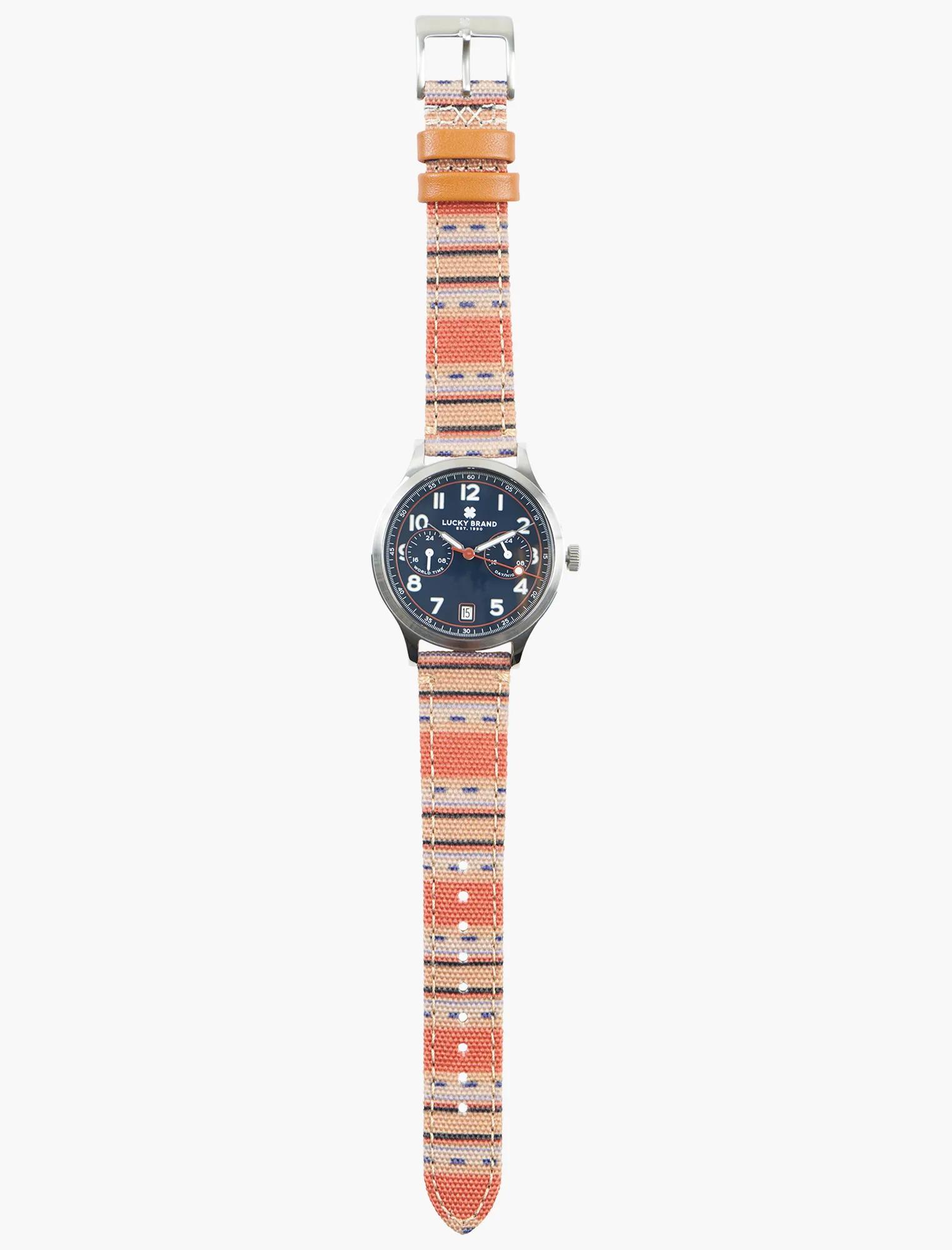 Jefferson Multi Navy Dial Watch, image 3