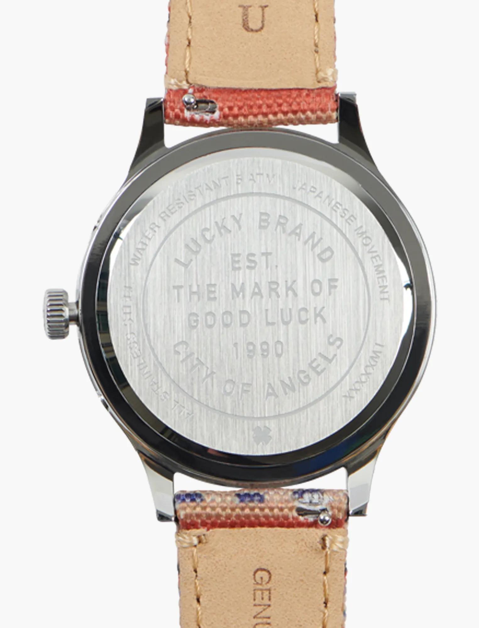 Jefferson Multi Navy Dial Watch, image 4