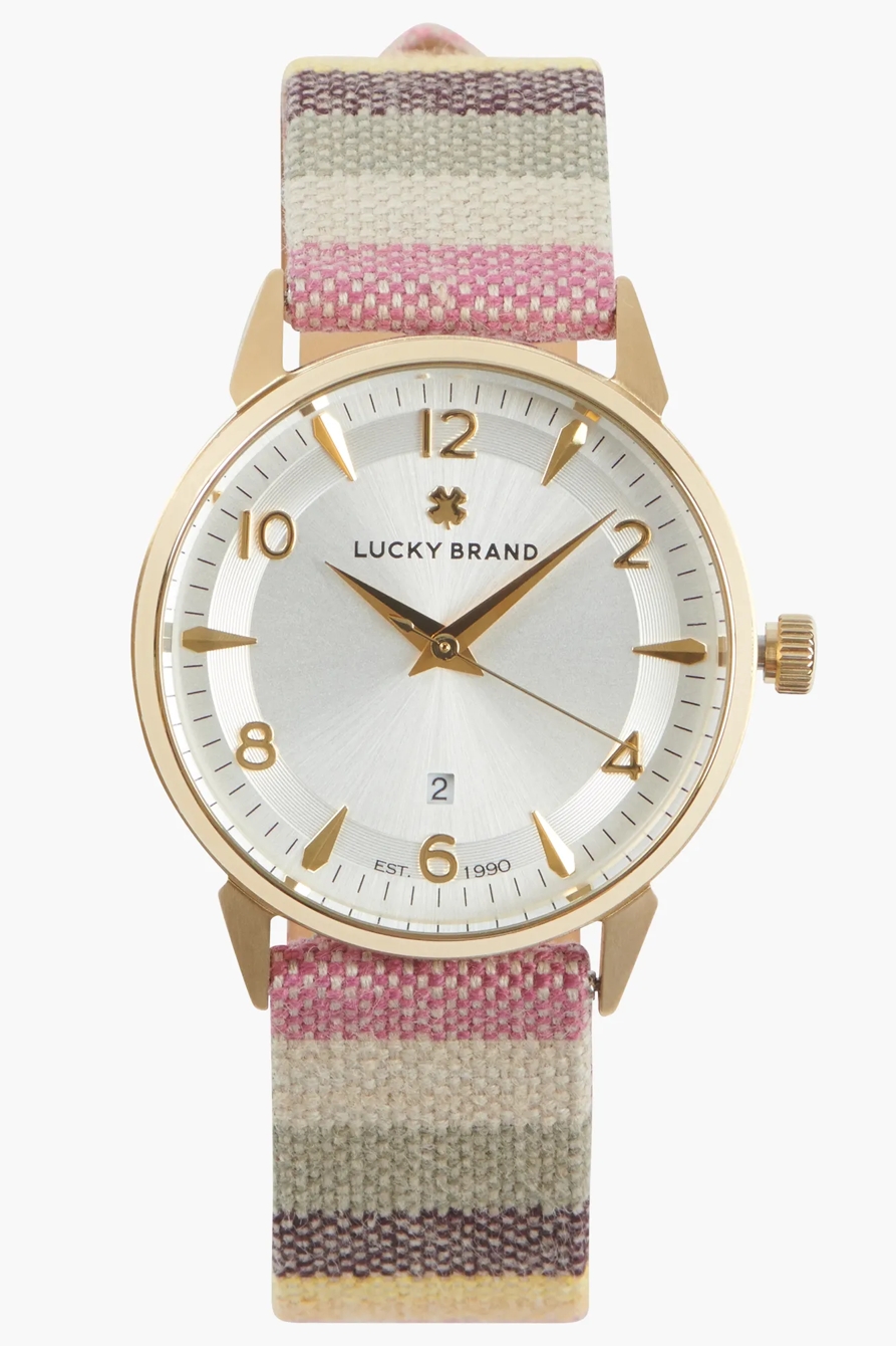 Torrey 3H YG Serape Strip Watch, image 1