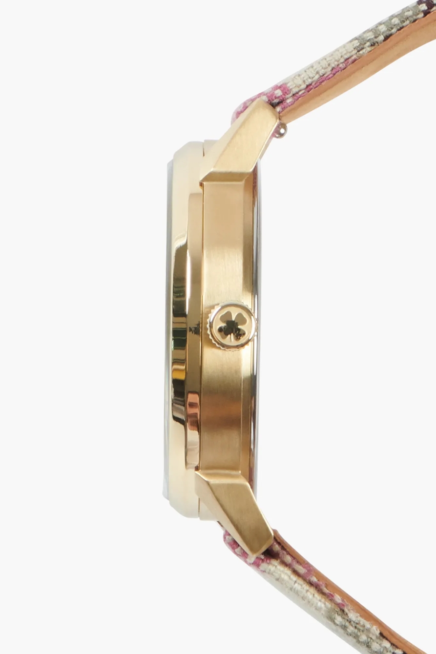 Torrey 3H YG Serape Strip Watch, image 6