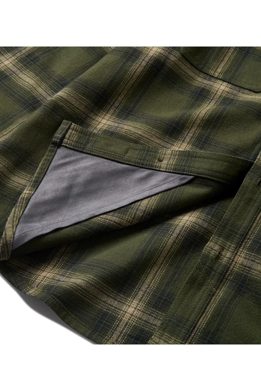 LONG SLEEVE HOMETOWN YARN DYED PLAID FLANNEL SHIRT, image 3