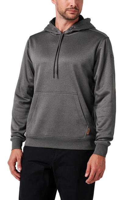 LONG SLEEVE FLEECE HOODIE, image 2