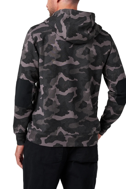LONG SLEEVE CAMO FRENCH TERRY HOODIE, image 2
