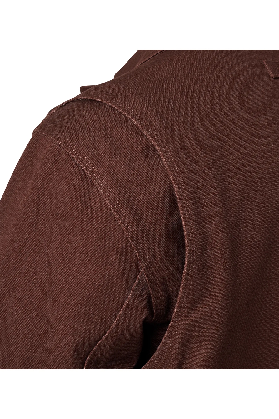 FULL ZIP CANVAS CHORE JACKET W/ QUILTED LINING, image 5