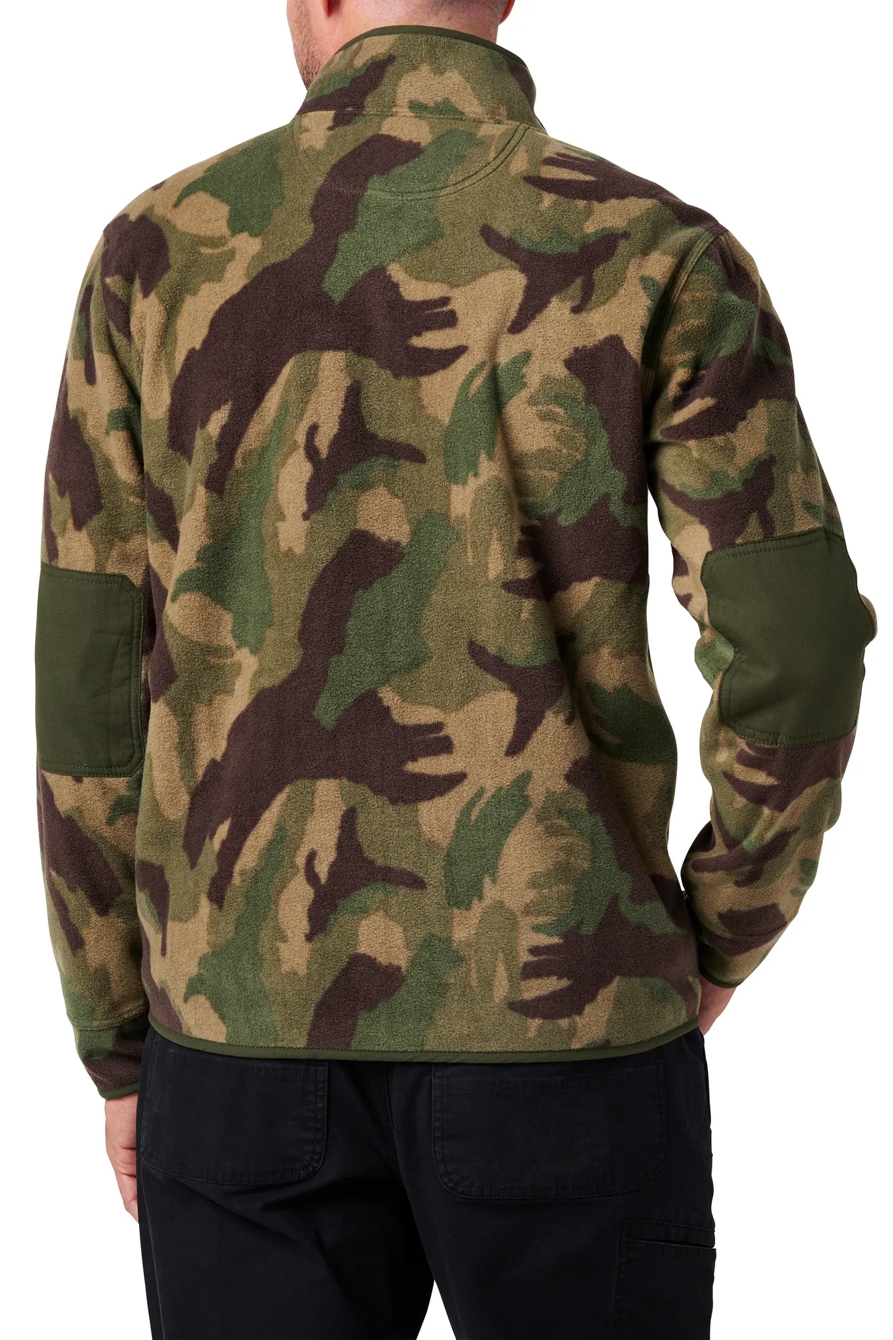 FULL ZIP CAMO POLAR FLEECE JACKET, image 4
