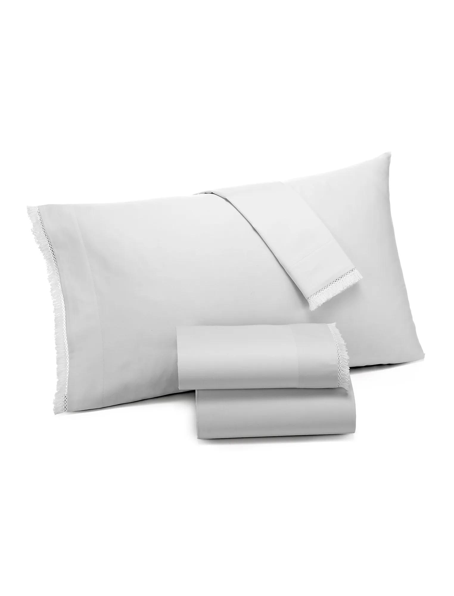 FRINGE GREY FULL SHEET SET, image 1