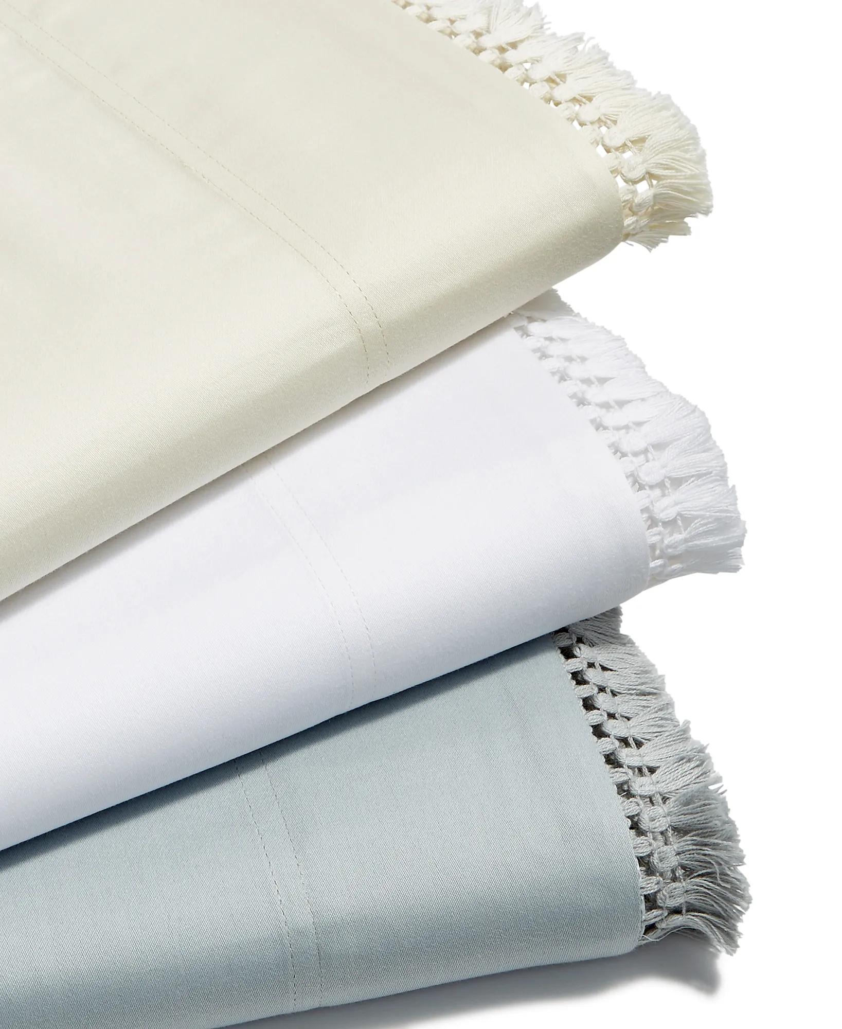 FRINGE IVORY KING SHEET SET, image 2