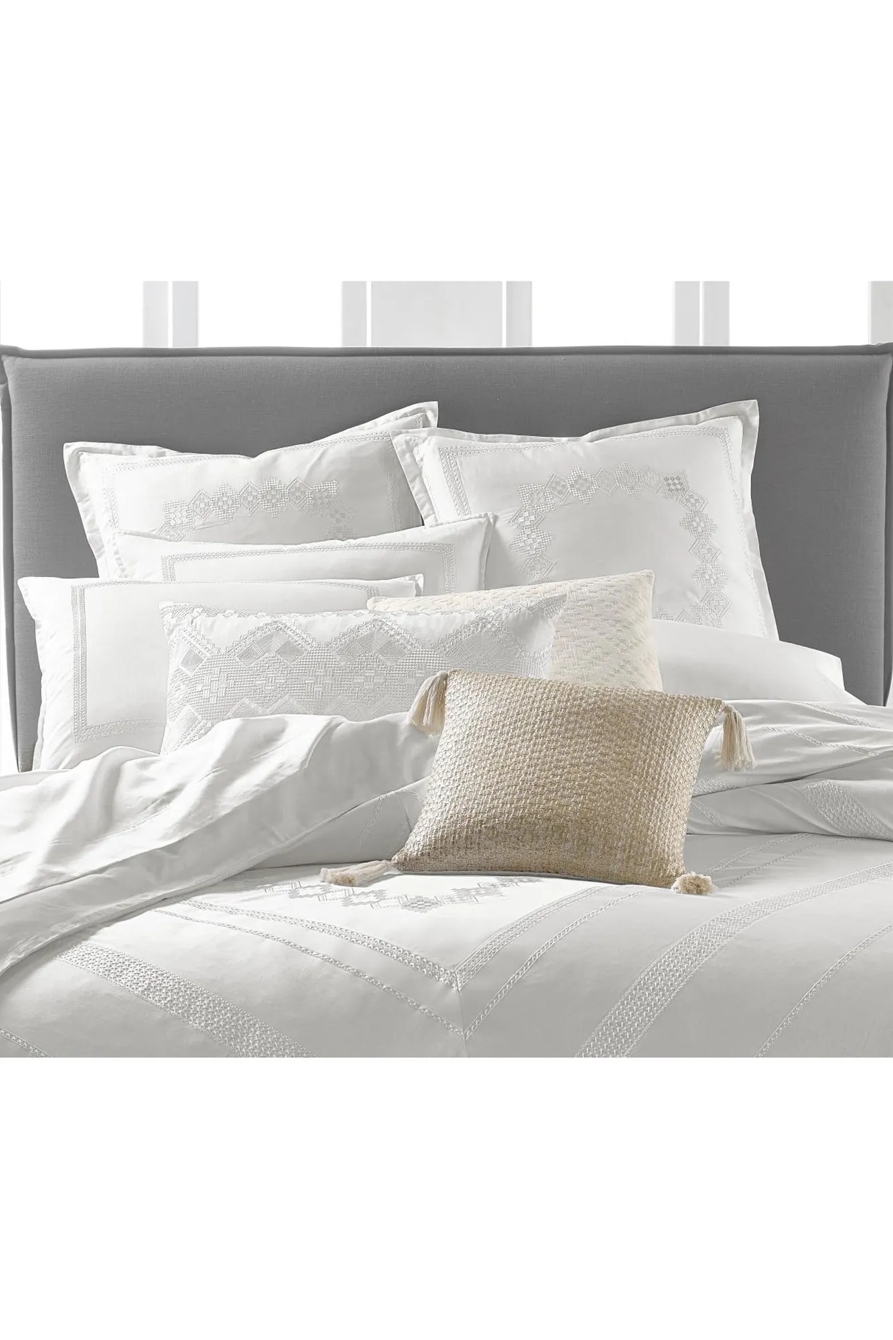 STITCHED DIAMOND FULL/QUEEN COMFORTER SET, image 3