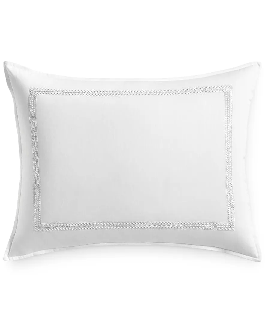 STITCHED DIAMOND FULL/QUEEN COMFORTER SET, image 5