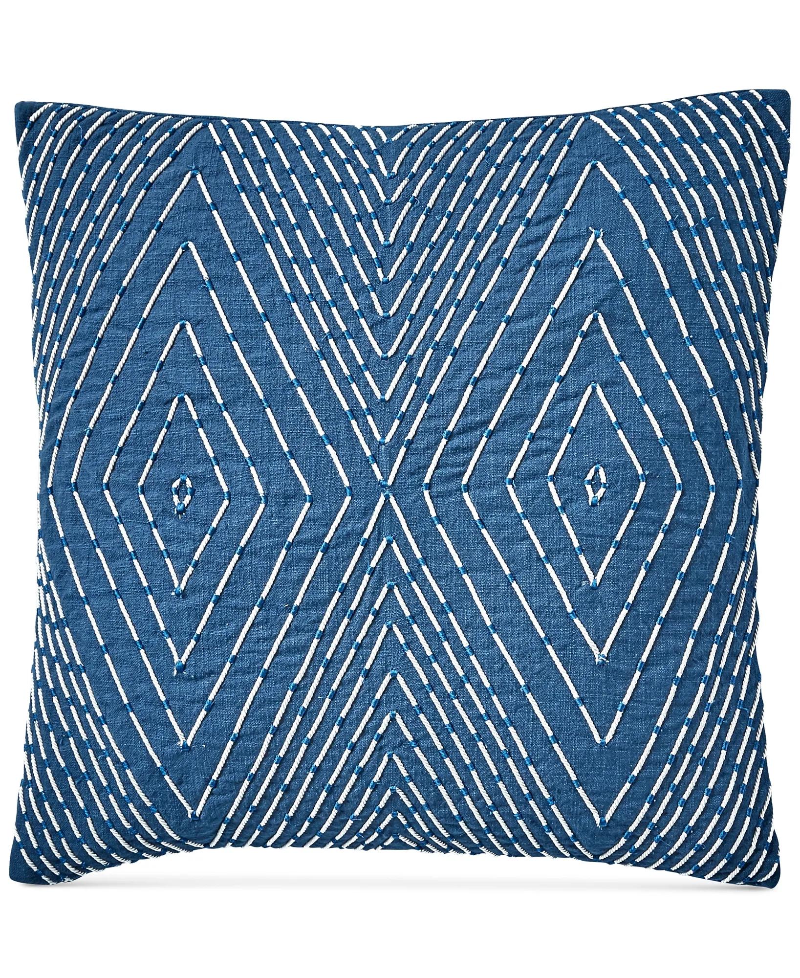 20X20 SOUTACHE DECORATIVE PILLOW, image 1
