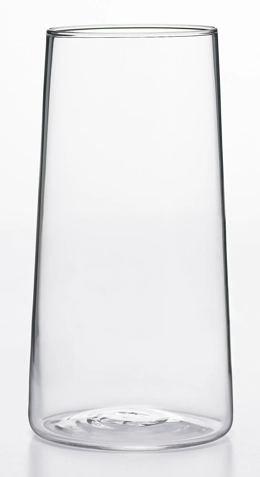 SET OF 4 HIGHBALL CLEAR GLASSES, image 1