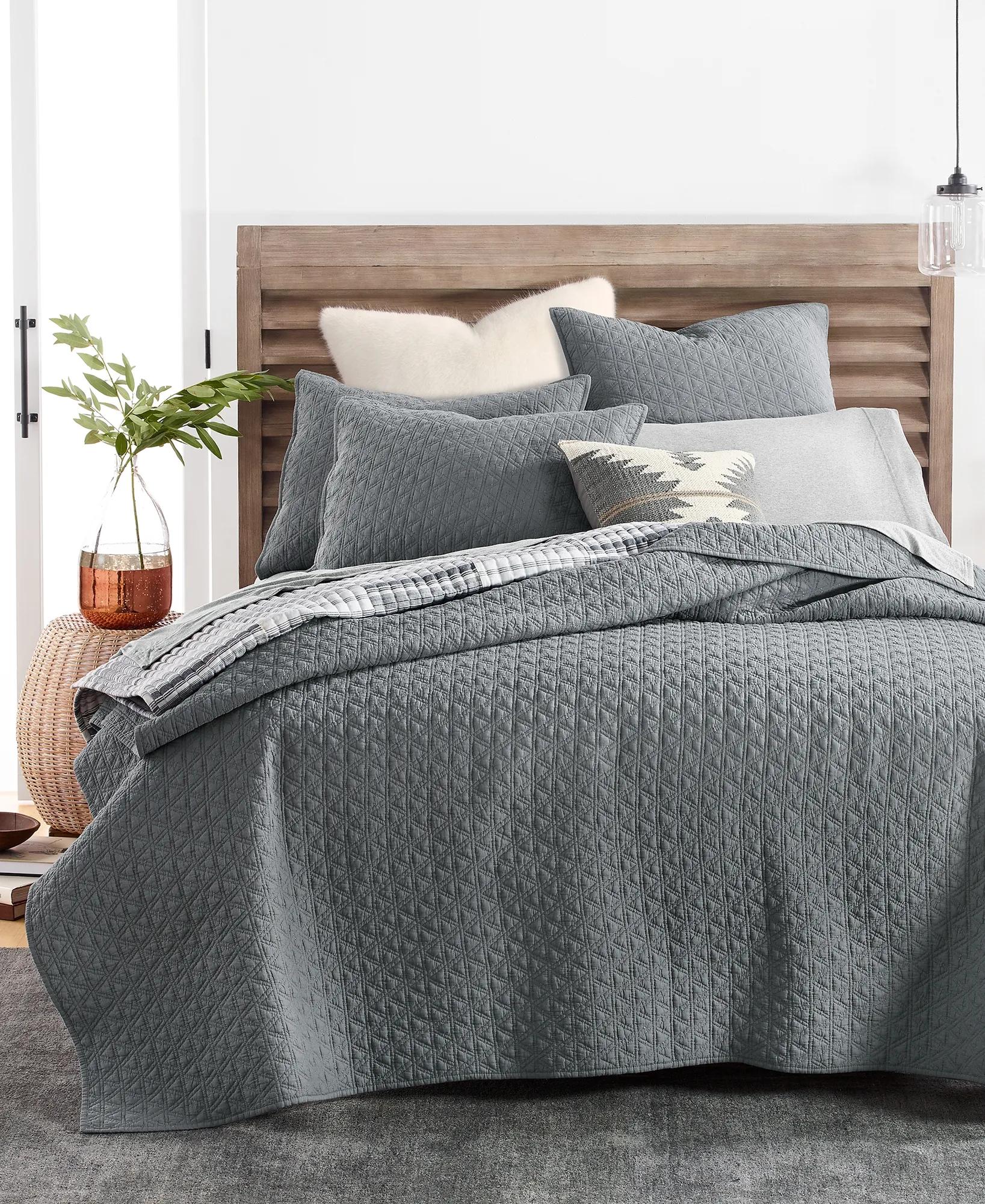 VINTAGE WASH COVERLET, image 1
