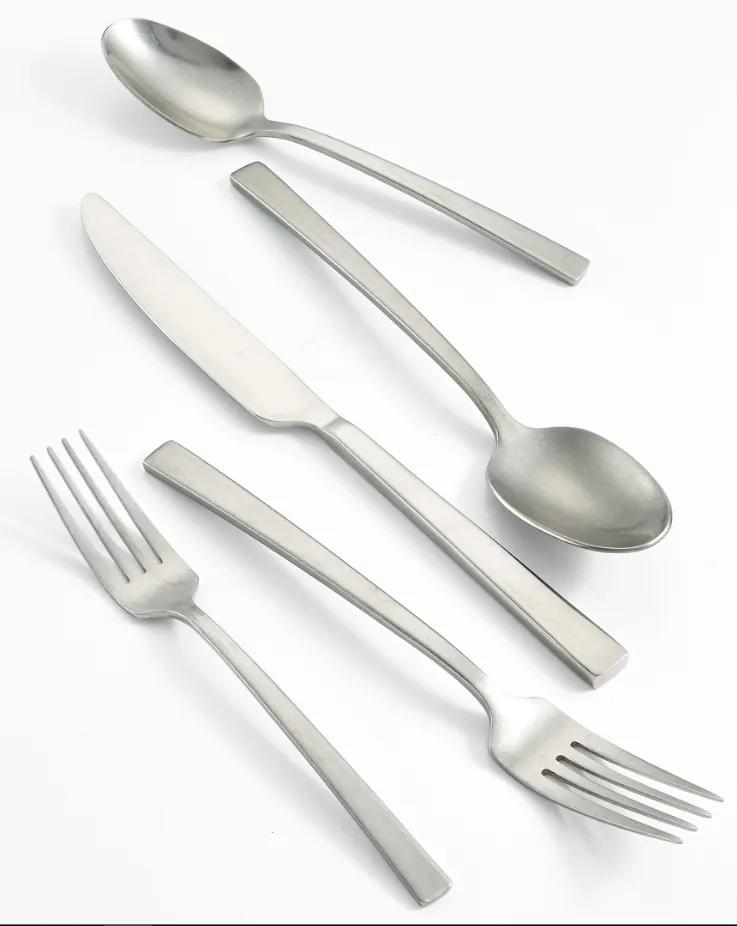 STAINLESS RUMBLE 20 PIECE FLATWARE SET, image 2
