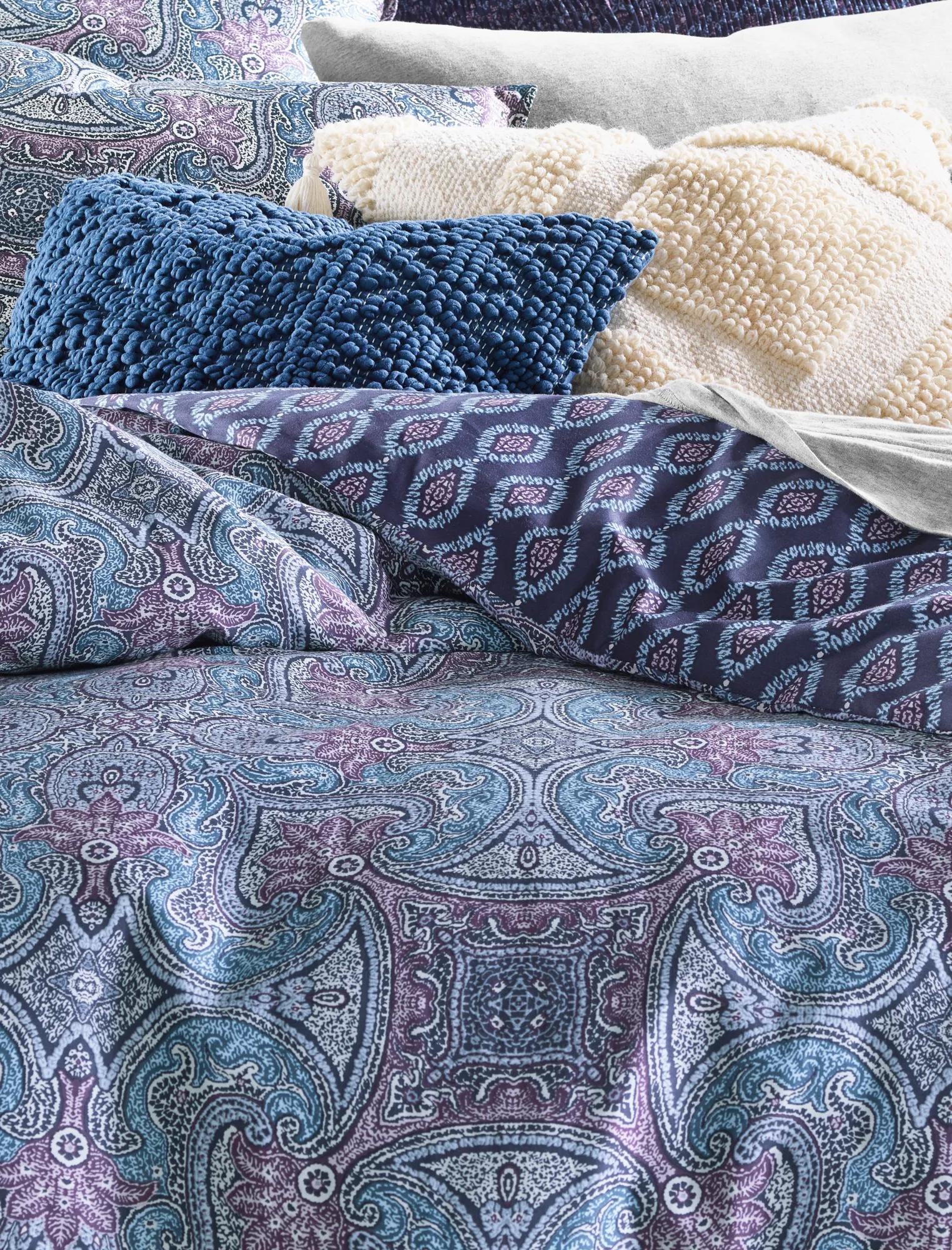 ETCH SCARF FULL/QUEEN COMFORTER SET, image 2