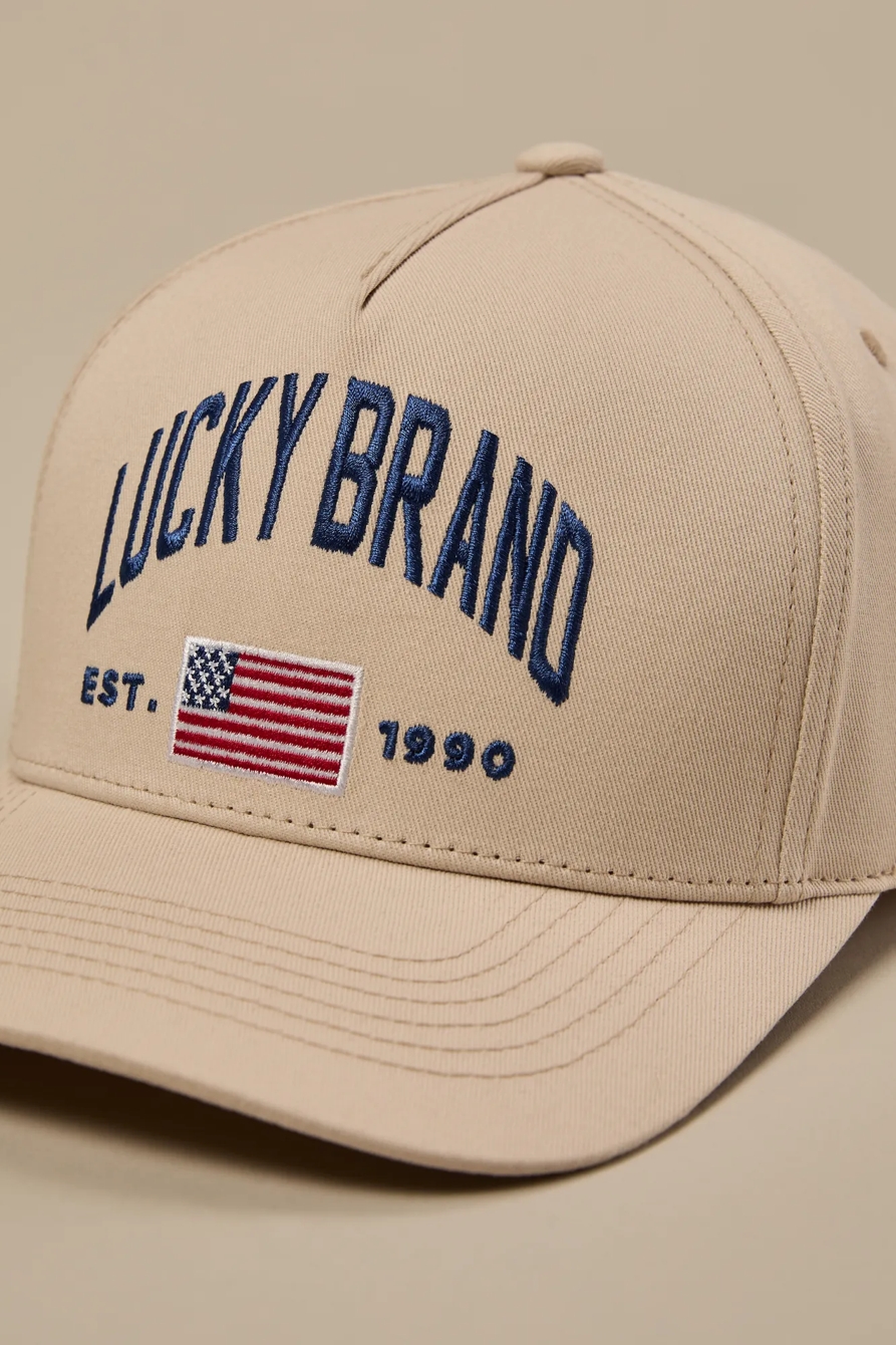 LUCKY BRAND FLAG BASEBALL HAT, image 3