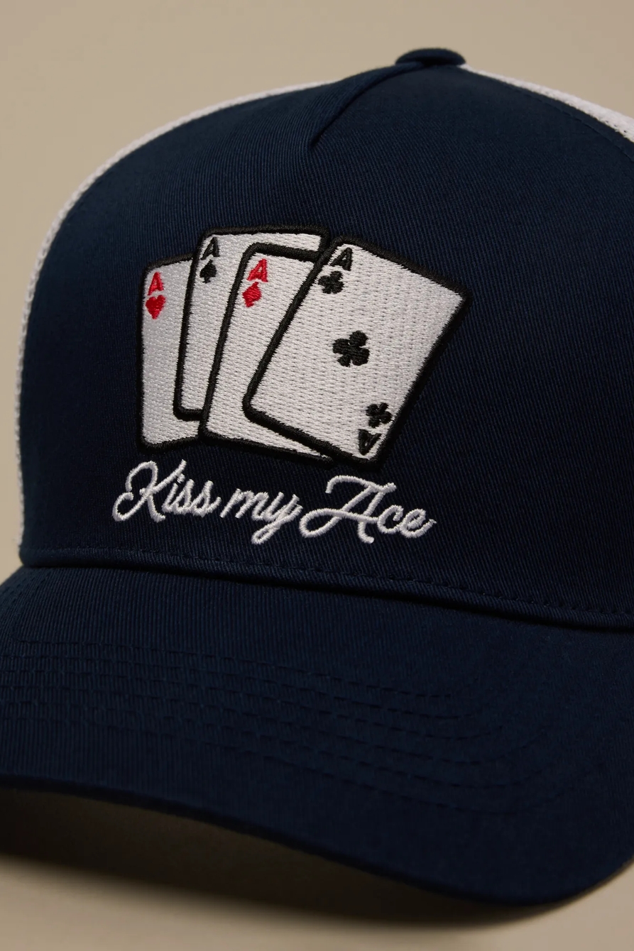 Kiss My Ace Trucker Hat, image 2
