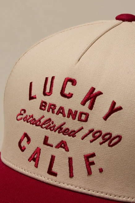 TWO TONED LUCKY LA BASEBALL, image 3