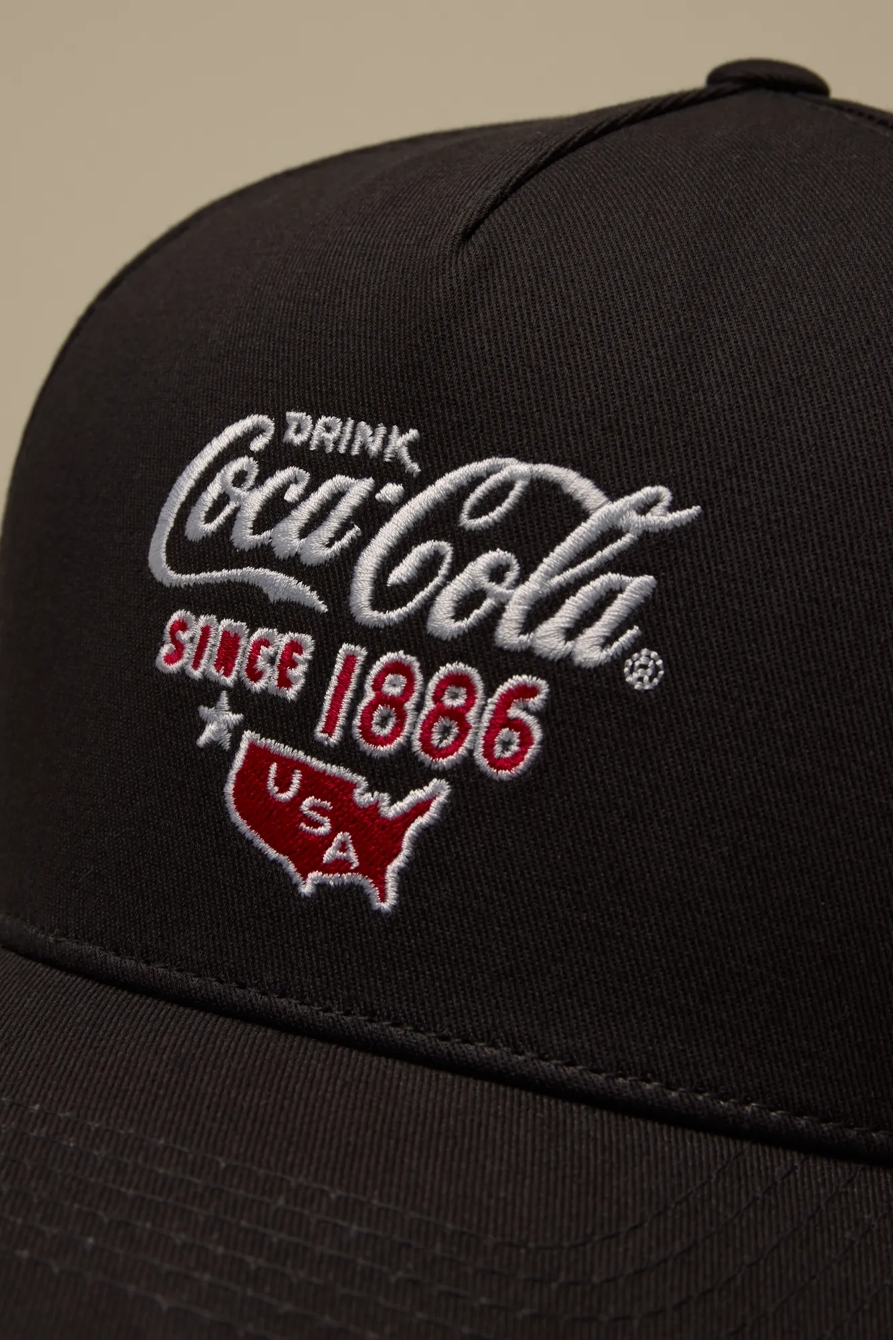 1886 COCA COLA BASEBALL HAT, image 2