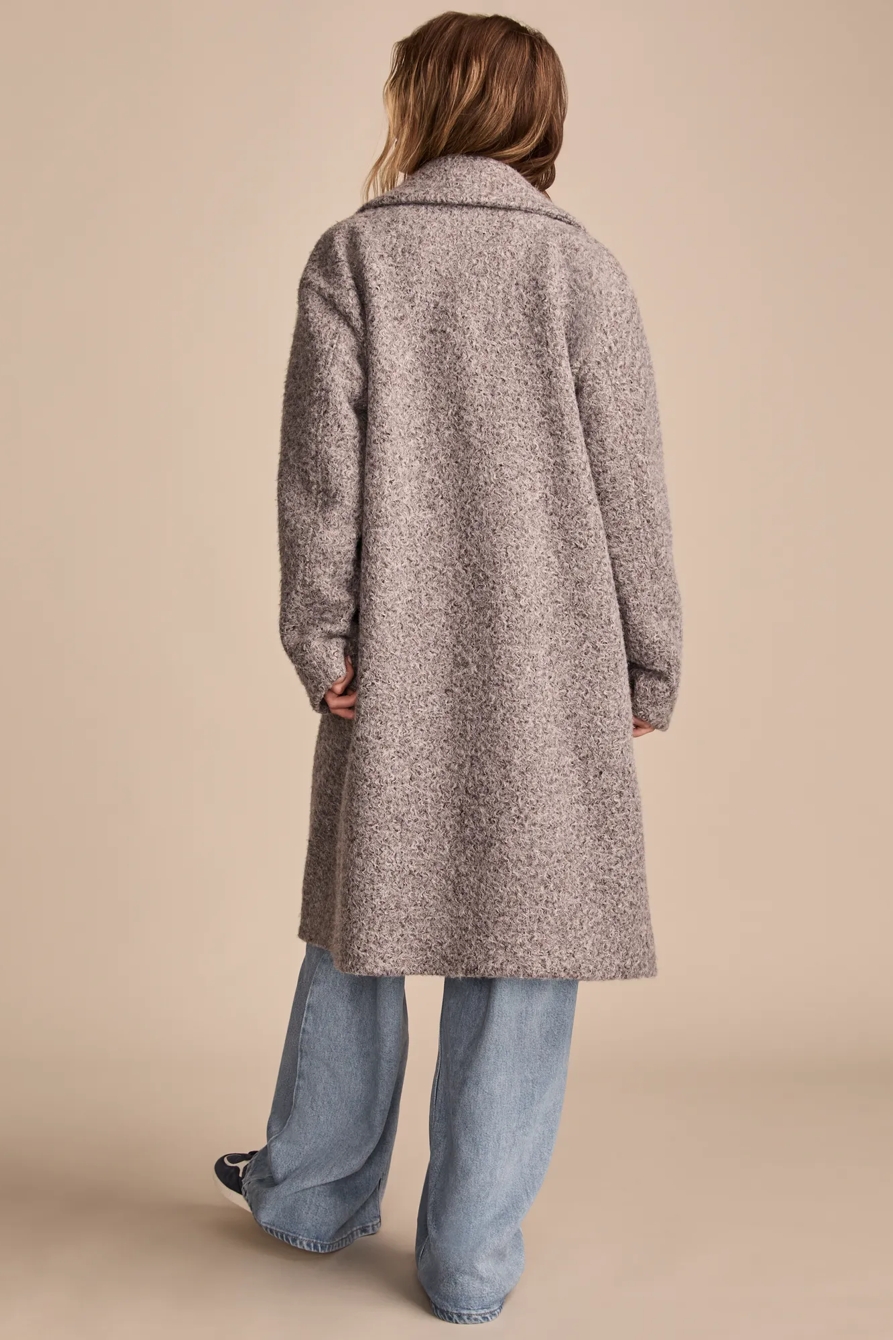DOUBLE BREASTED BOUCLE COAT, image 5