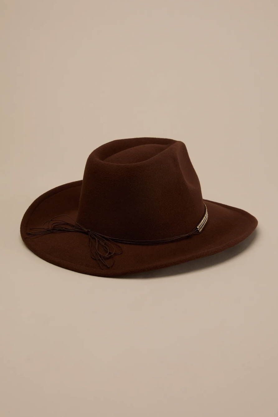 Cowboy Hat with Beaded Band, image 2