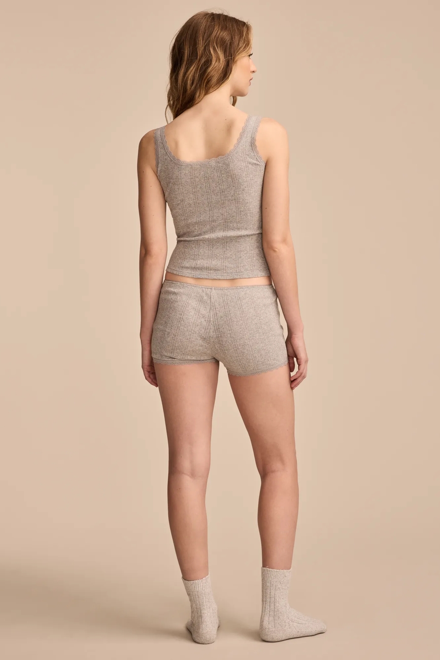 POINTELLE TANK AND SHORT SET, image 3