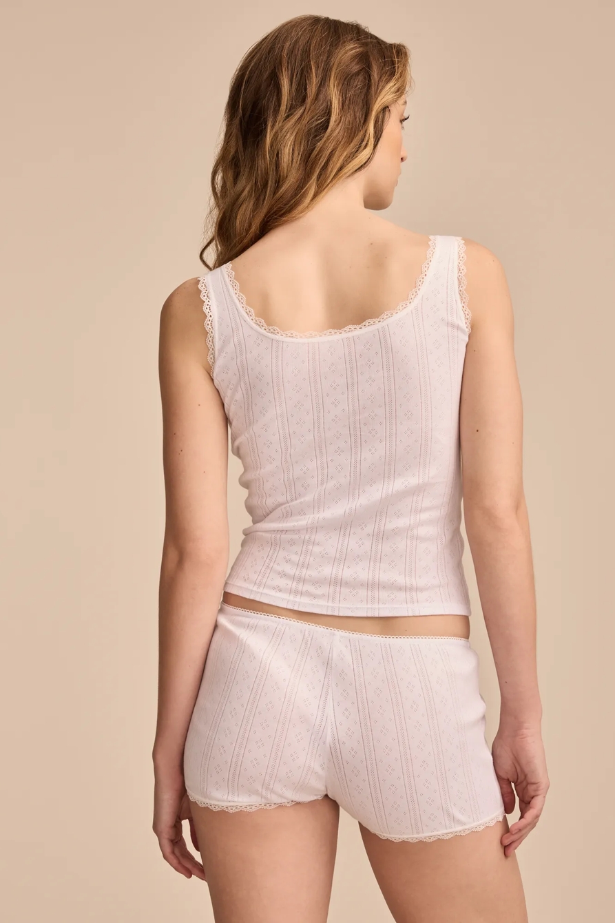 POINTELLE TANK AND SHORT SET, image 3