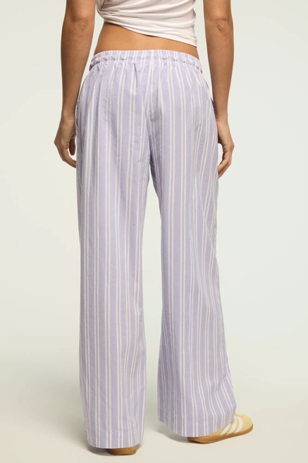 COTTON STRIPE PANTS, image 3