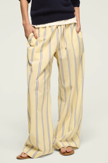 COTTON STRIPE PANTS, image 2