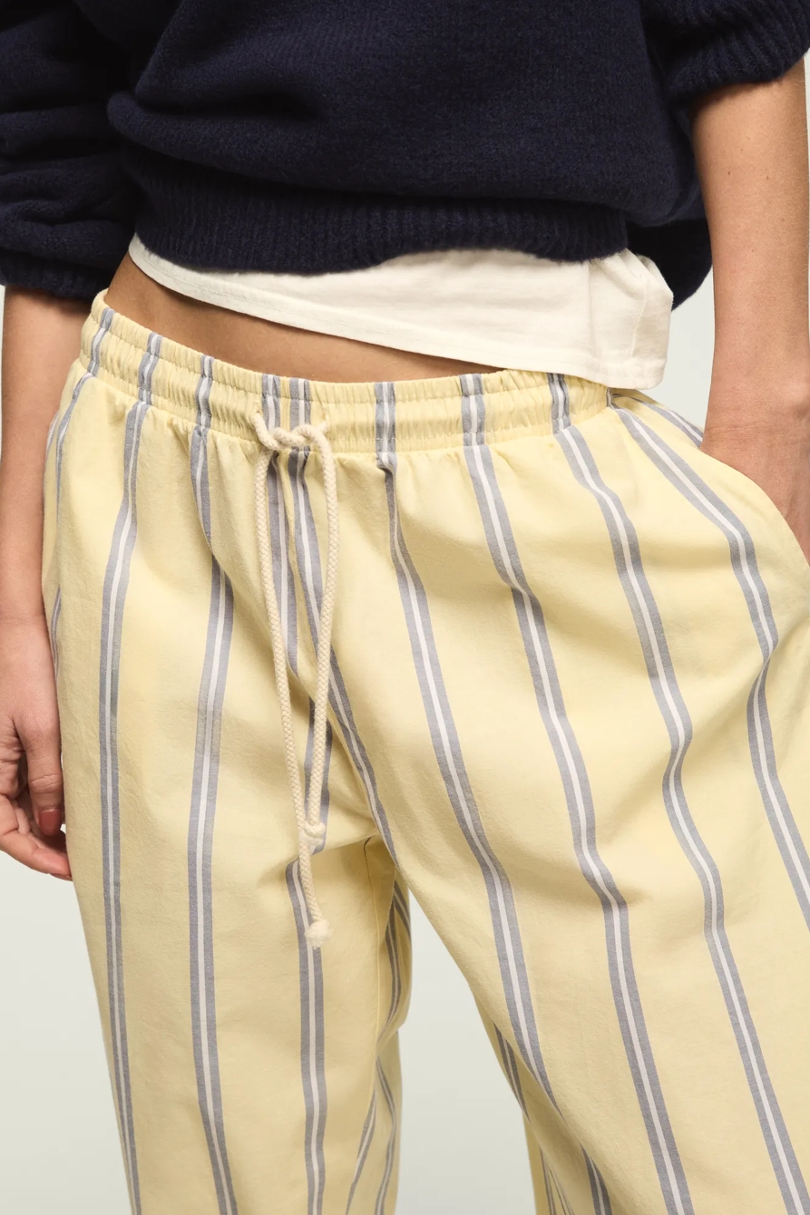 COTTON STRIPE PANTS, image 5