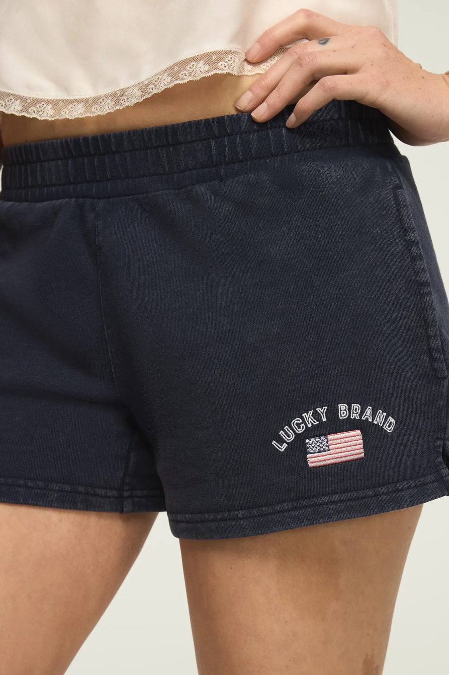 FLEECE LUCKY LOUNGE SHORT, image 3