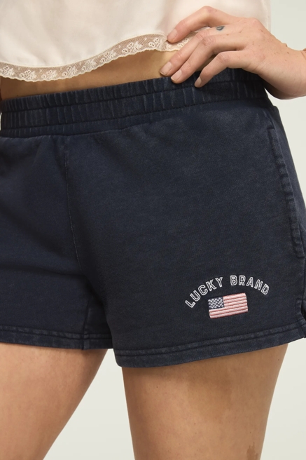 FLEECE LUCKY LOUNGE SHORT, image 3