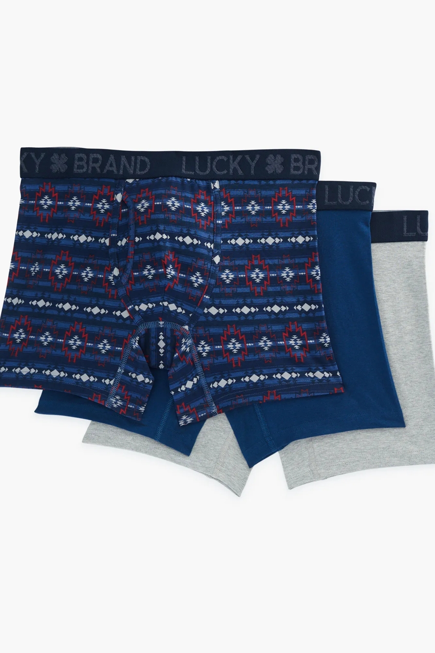 3 PACK STRETCH BOXER BRIEF, image 1