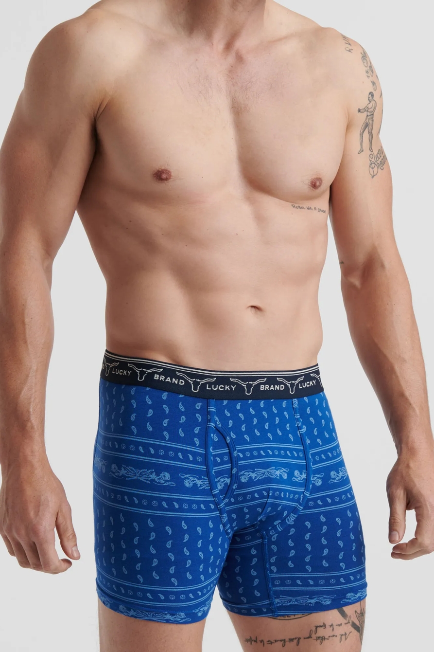 VICE PAISLEY MULTI 3 PACK BOXERS, image 2