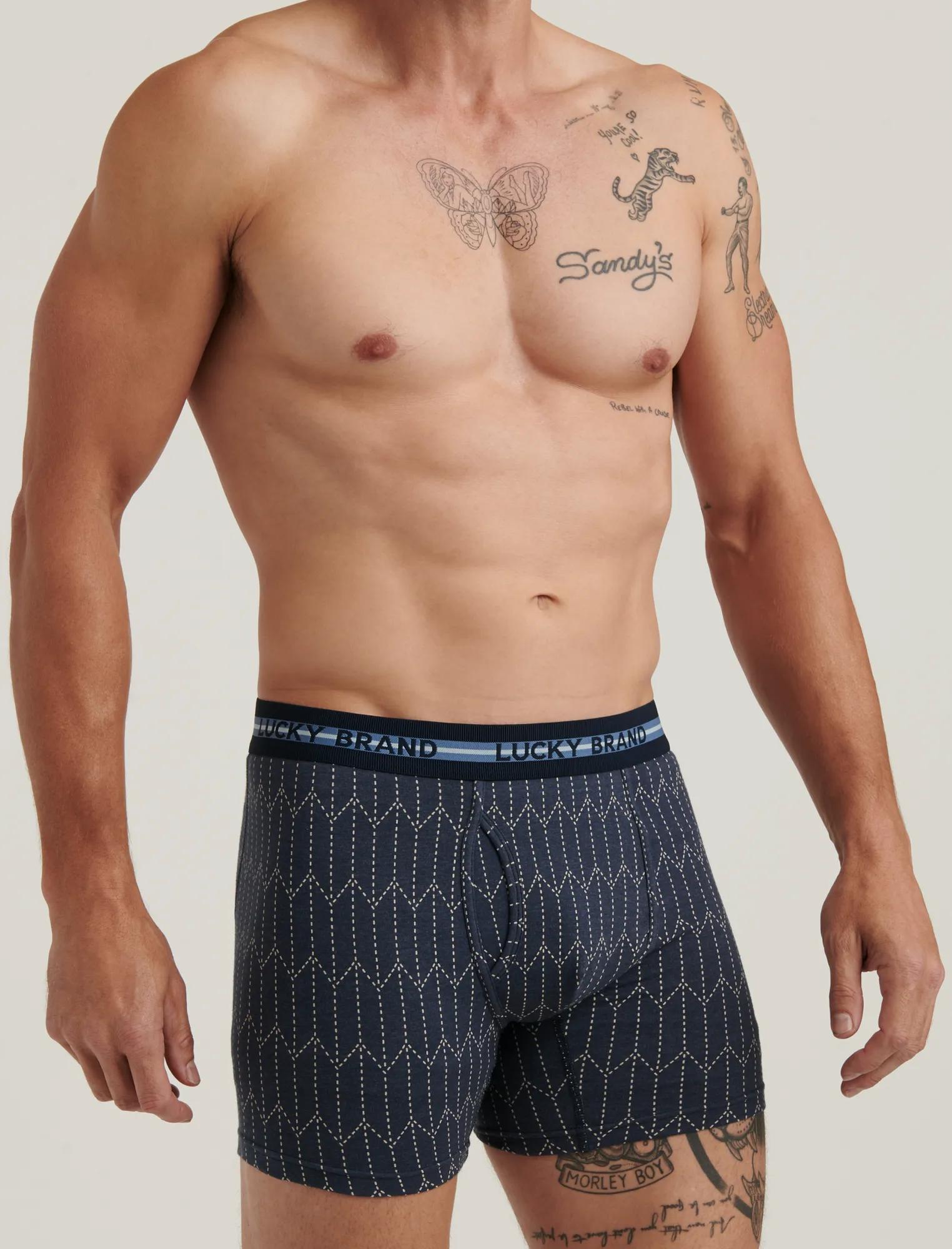 ARROW STITCH MULTI BOXER BRIEFS, image 2