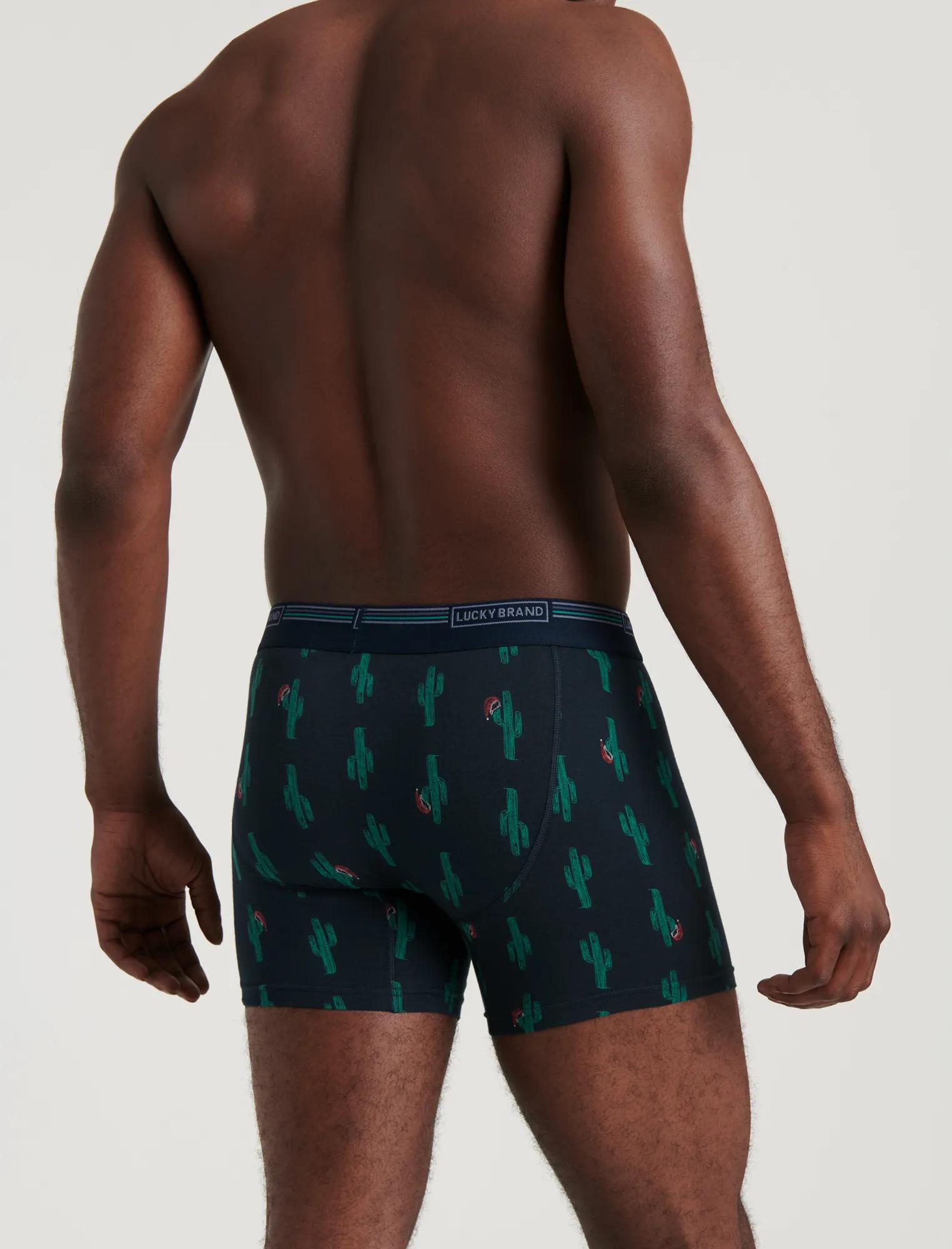 CHRISTMAS CACTUS BOXER BRIEFS, image 3