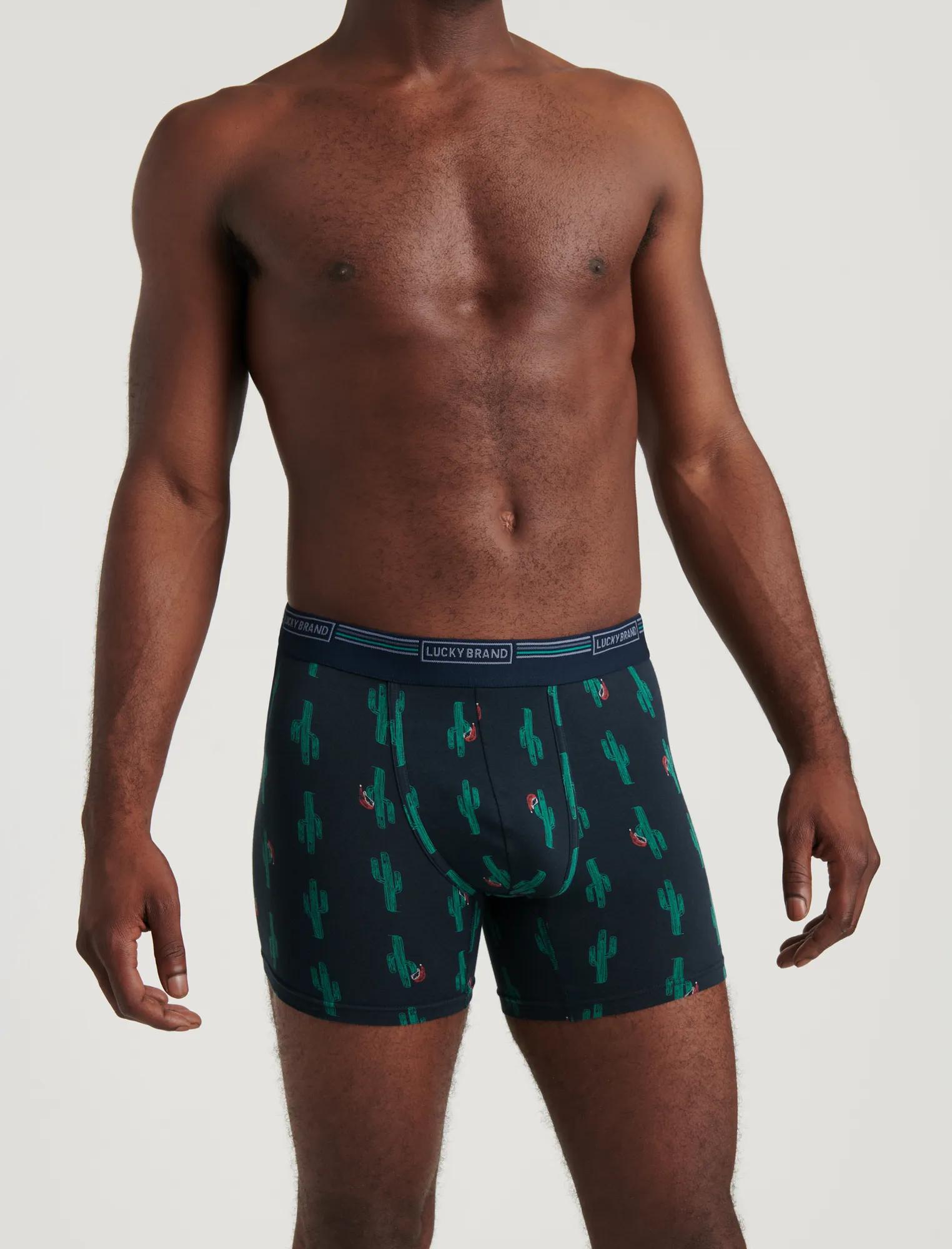 CHRISTMAS CACTUS BOXER BRIEFS, image 2