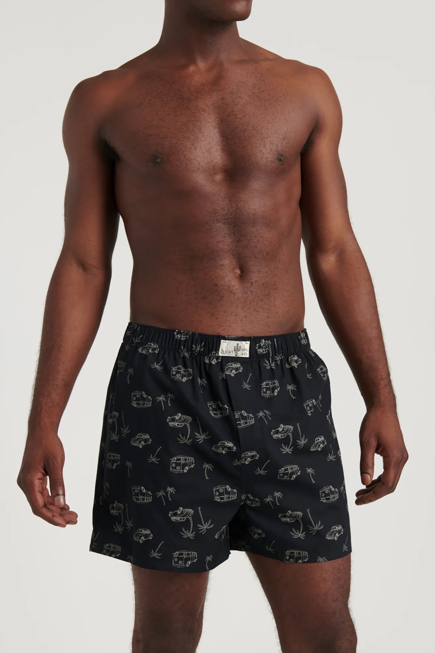 TROPICAL BUX 3 PACK WOVEN BOXERS, image 2