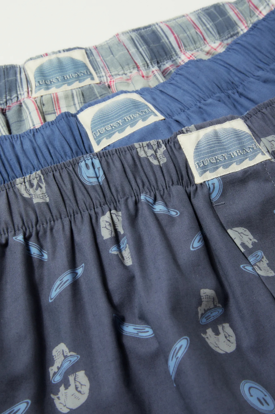 3 PACK WOVEN BOXER, image 2