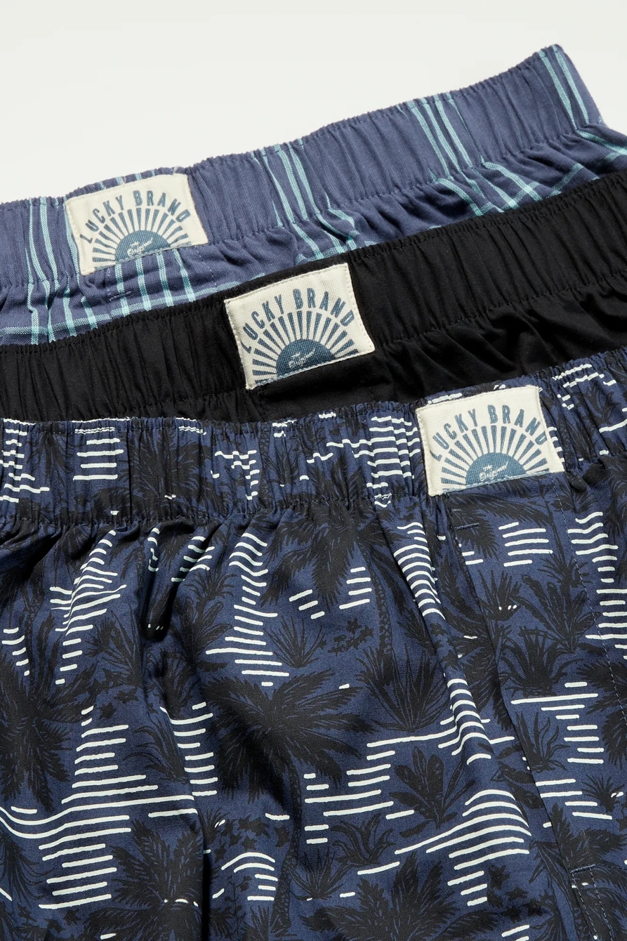 3 PACK WOVEN BOXERS, image 2