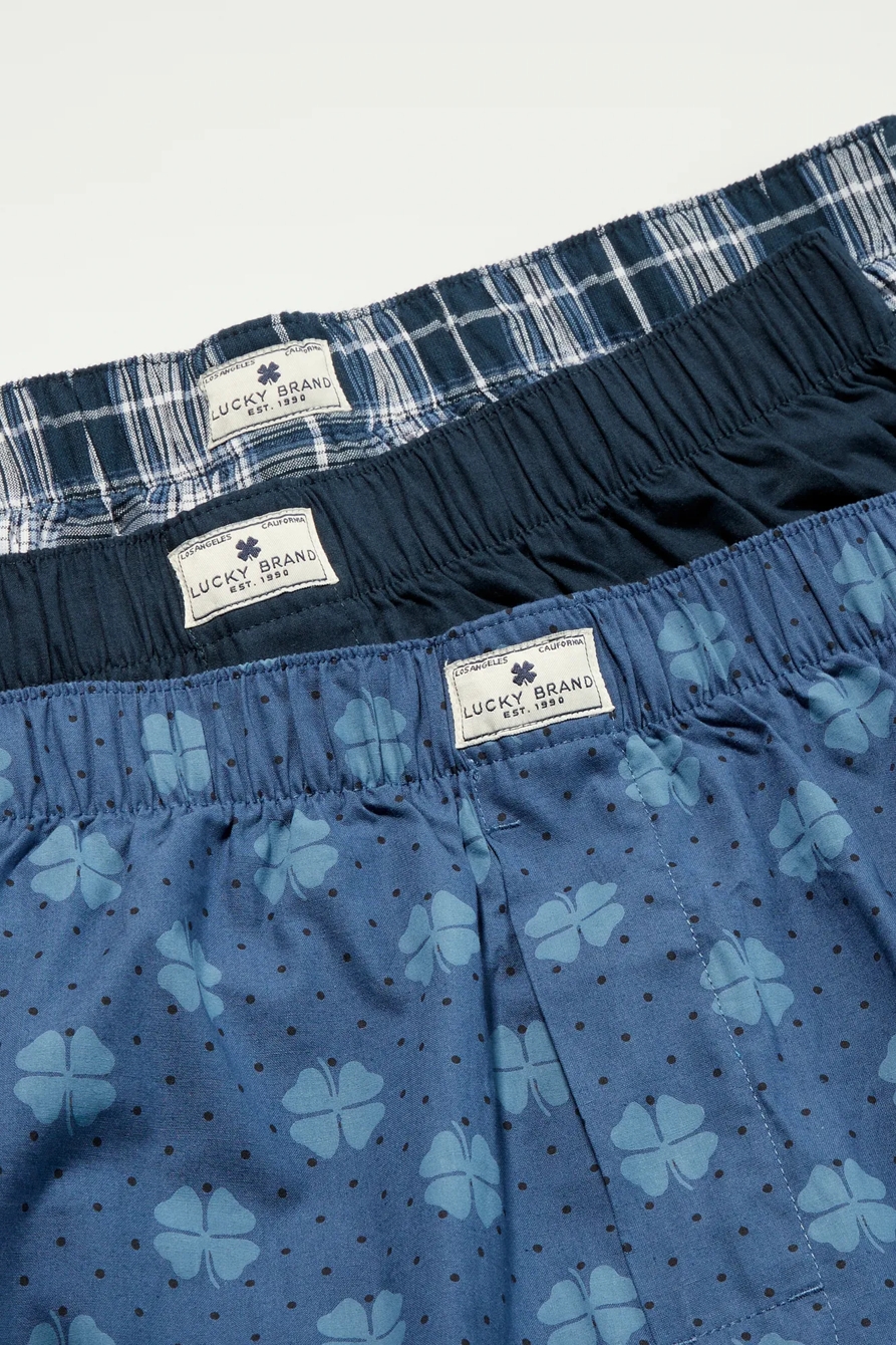 3 PACK WOVEN BOXERS, image 2