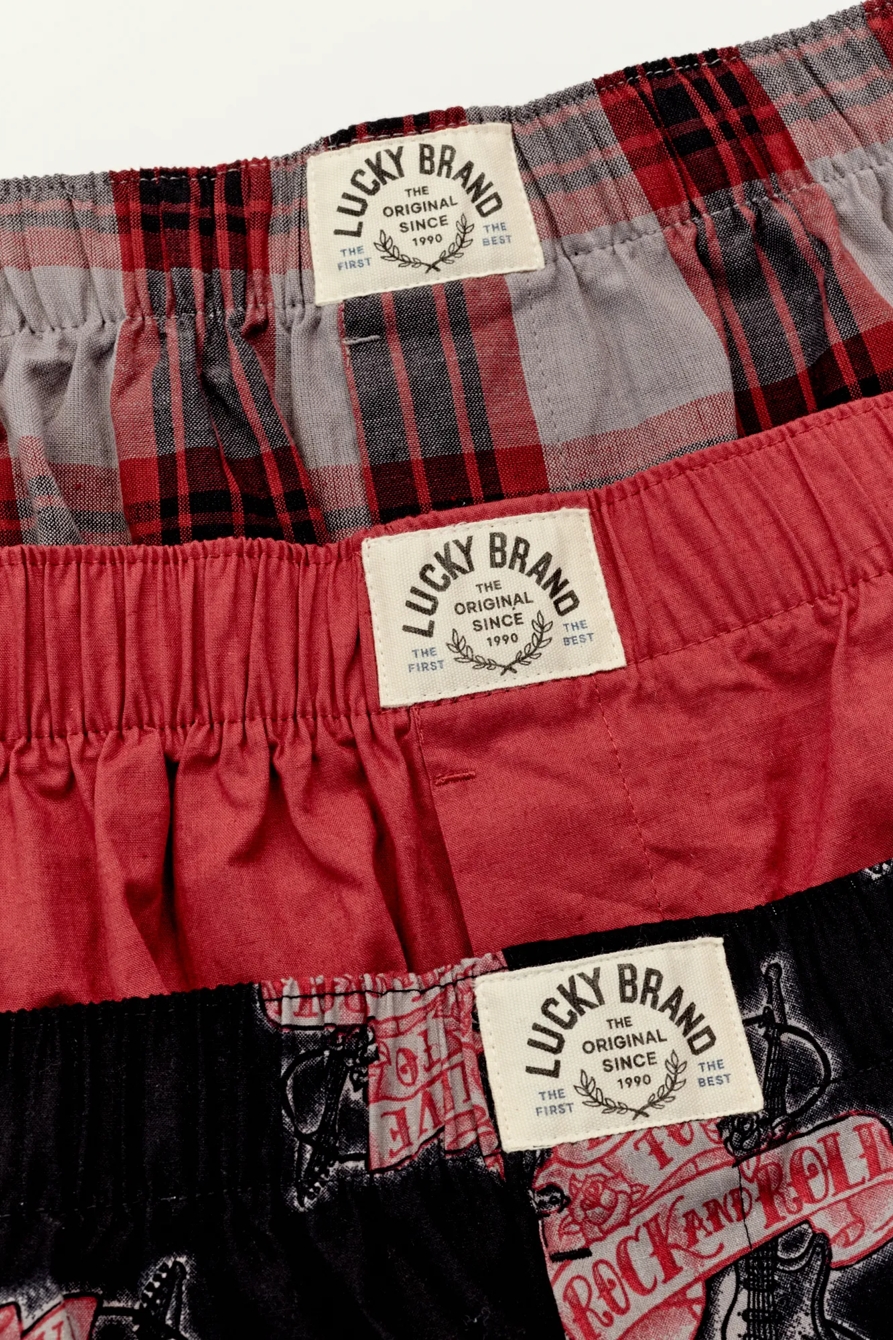 3 PACK WOVEN BOXERS, image 2