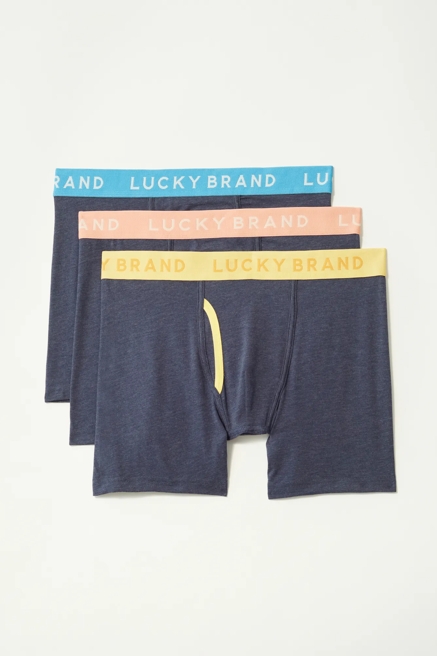 3 PACK STRETCH BOXER BRIEFS, image 1