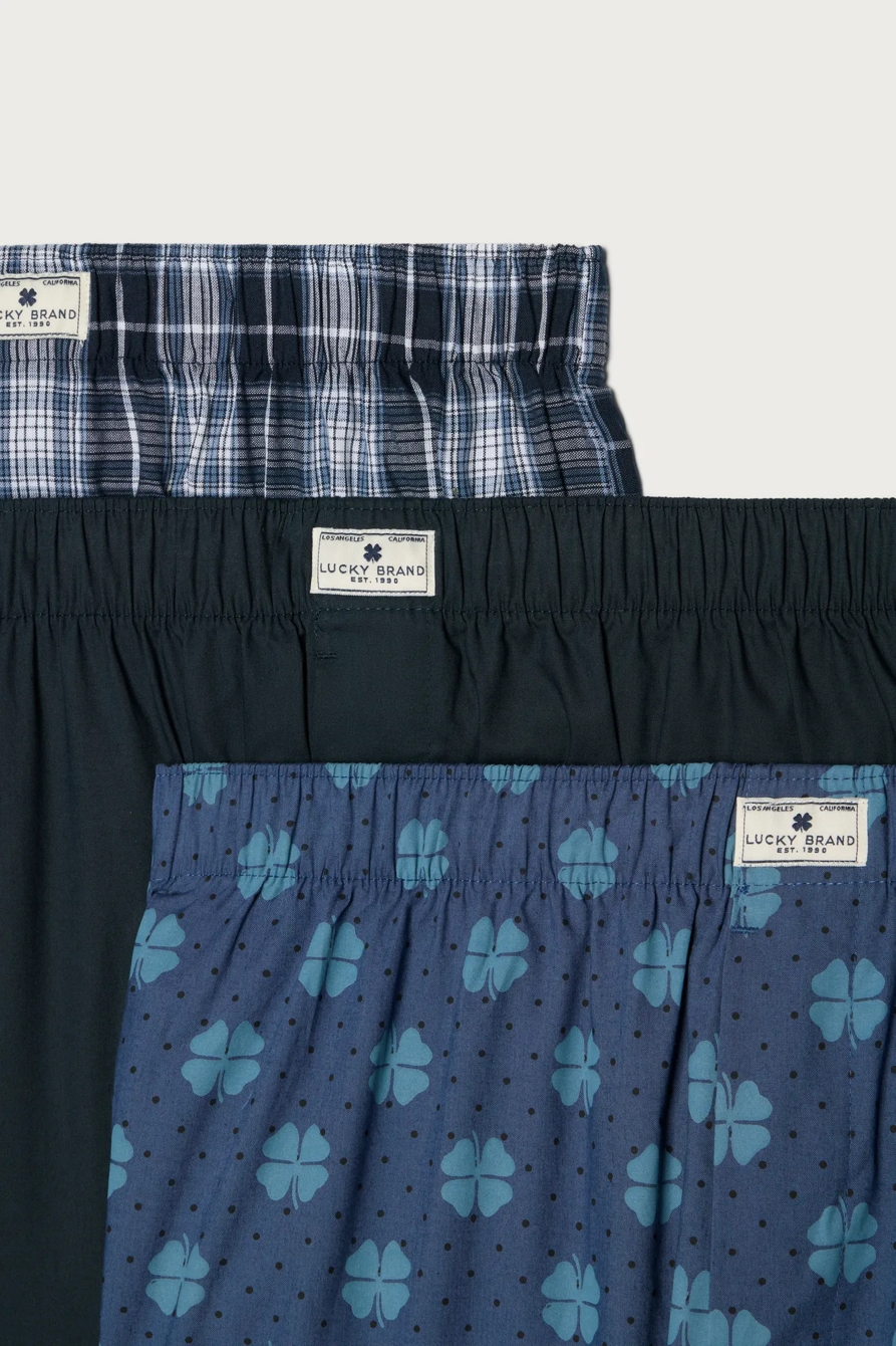 3 PACK WOVEN BOXER, image 2