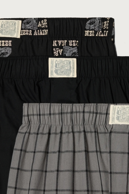 3 PACK WOVEN BOXER, image 2